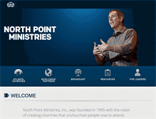 Tablet Screenshot of northpointministries.org